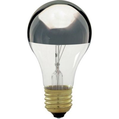 60W 120V A19 E26 Silver Crown Bulb by SATCO Lighting - Starlight Lighting USA and Canada